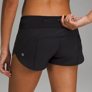 lululemon Speed Up Low Rise Lined Short Size 4